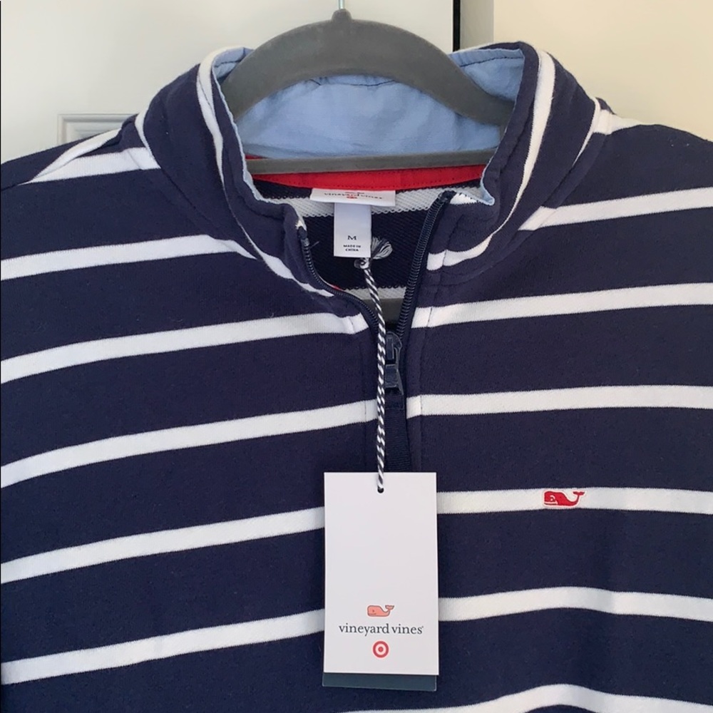 vineyard vines long sleeve quarter zip